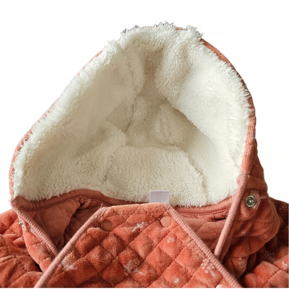 Nordstrom Baby Print Bunting In Pink Desert Dottie Newborn - Picture 4 of 13